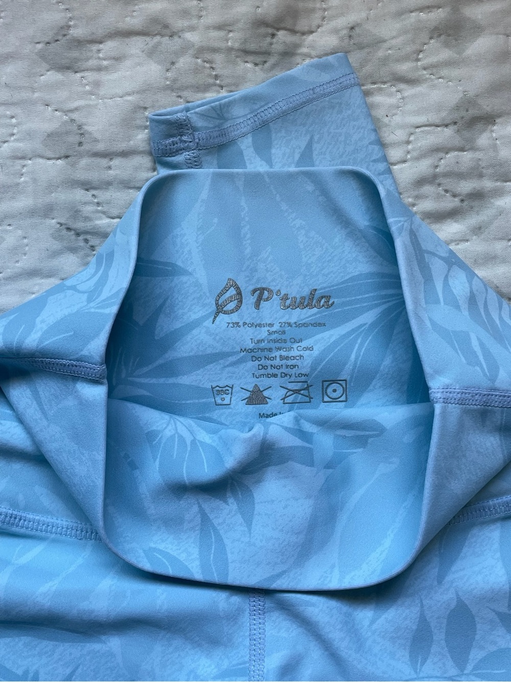 P’Tula High-Waist Leggings Small